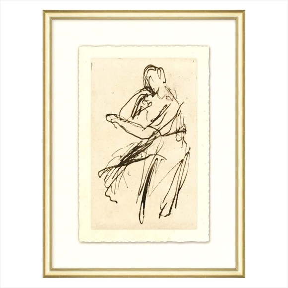 Haverty's 21Classic Figure Sketch Study 7 Size 14x19 - Picture 1 of 8